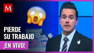 ¿Quién es Gustavo Macalpin, conductor de televisión que fue despedido en vivo?