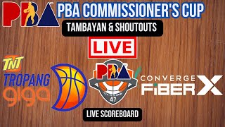 Live: TNT Tropang Giga Vs Converge FiberXers | Play by Play | Live Scoreboard