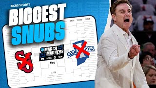 BIGGEST SNUBS From The NCAA Tournament I 2024 March Madness I CBS Sports