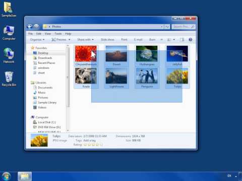 Windows 7 Burn Pictures or Videos to CD or DVD Windows 7 Burn Pictures or Videos to CD or DVD