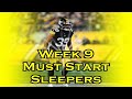 Fantasy Football Goat | Week 9 Must Start Sleepers #Shorts