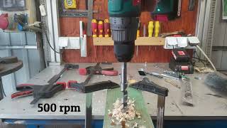 HYCHIKA HD18F-18V Cordless Drill Driver | Planks  Drilling Test | Tool Battles!