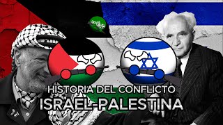 HISTORIA del CONFLICTO ISRAEL-PALESTINA countryballs