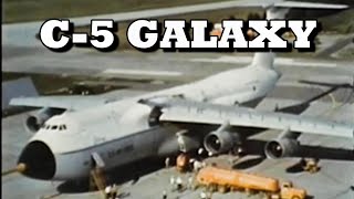 C-5 GALAXY | WORLD'S LARGEST AIRCRAFT (1969) | DEPARTMENT of DEFENSE #aviation #history #transport