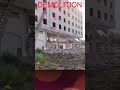 safest demolition method | how to demolish a building safely #shorts #shortsfeed #youtubeshorts #hse