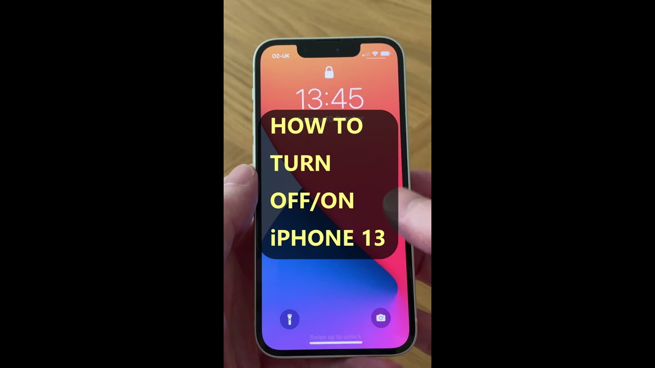 How to Turn Off iPhone 13, Pro, Pro Max