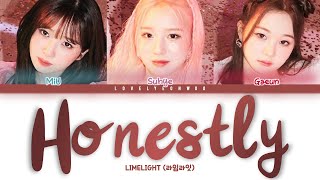 LIMELIGHT (라임라잇) – Honestly Lyrics (Color Coded Han/Rom/Eng)