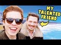 I gave my insanely talented friend a music studio - this is what happened