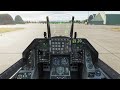 dcs f 16 start up tacan and steer point tutorial