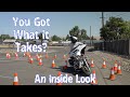 My Police Motorcycle Qualification Skills Course-Inside Look!!