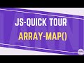[JAVASCRIPT] JS Quick tour -  English Version. Array Map method.