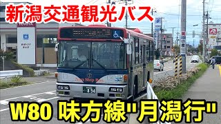 【バス旅_01】新潟交通観光バス W80