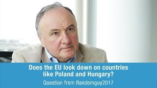 Csáky Pál on unequality between EU countries