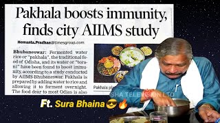 Pakhala Boosts Immunity🤤 Ft. Sura Bhaina || Odia Memes || The Proud Odia