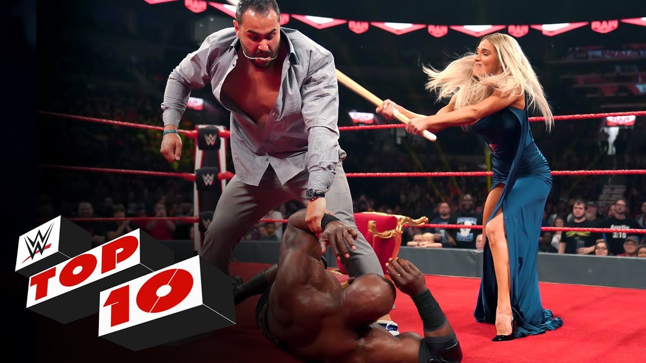 Top 10 Raw Moments: WWE Top 10, Oct. 28, 2019 - YouTube