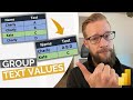 Concatenate Text Values using Group by in Power Query (w/ Optional Delimiter)
