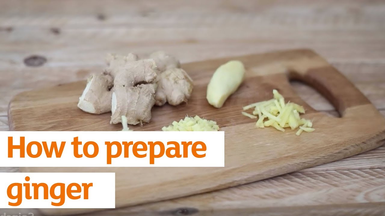 How To Prepare Ginger Recipe Sainsbury S Youtube