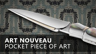 INCREDIBLE FOLDING KNIFE Made By The Knife Artist Ken Steigerwalt | A True Piece of Art