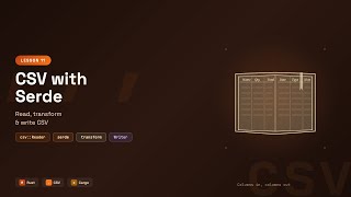 Rust CSV Tutorial | Read, Transform & Write CSV Files with Serde | Rust by Examples #11