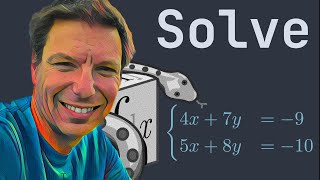 HOW to Solve a System of Equations using Sympy 🐍 Google Colab