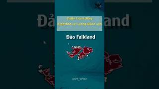 Đảo Falkland tranh chấp kéo dài giữa Argentina và Vương Quốc Anh #ww2 #falkland #argentina #shorts