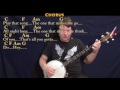 Play That Song (Train) Banjo Cover Lesson in C with Chords/Lyrics