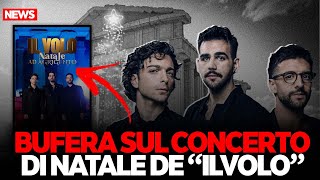 Bufera su Il Volo per il concerto della vigilia di Natale “Come lo hanno fatto”.