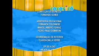 (SIMULAÇÃO) DVD Créditos - Cocoricó: Coleção Clipes (2011)