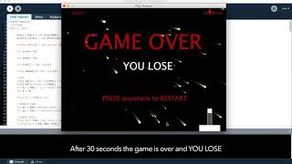SPACE SHOOTING GAME made with processing