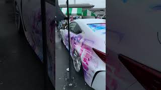 [Lexus F] 痛車天国2023☔️2023 Itasha Heaven at Odaiba, Tokyo #痛車天国 #痛車天国2023 #shorts