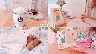 vlog￤朝のおうち喫茶と日記タイム🌿￤最近読んだ本紹介