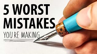 Most common DRAWING MISTAKES (and how to solve them) | DrawlikeaSir