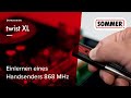 SOMMER Einlernen eines Handsenders 868 MHz in einen twist XL (D)