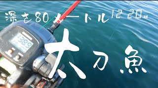 【淡路島】で毎年行われる【太刀魚】ドラゴンの大会。友ヶ島沖で太刀魚のテンヤ釣り。フグが以上発生。船だから釣れると言ってる人是非見てください。相当難しいです。