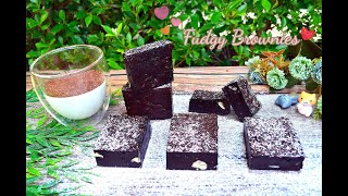 Fudgy Brownies 💕#ฟัดจ์บราวนี่เนื้อแน่นหนึบ#บราวนี่หน้าฟิล์ม#บราวนี่หน้าตาก