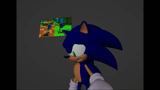 Sonic blender animation test 2