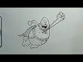 How to Draw CAPTAIN UNDERPANTS in Easy Steps