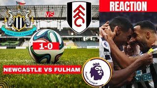 Newcastle vs Fulham 1-0 Live Stream Premier League Football EPL Match Today Commentary Highlights