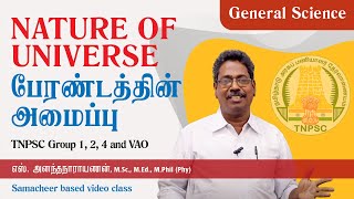 TNPSC - General Science: Nature of Universe பேரண்டத்தின் அமைப்பு