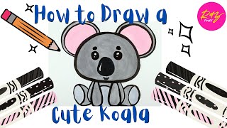 How to Draw a Cute Koala
