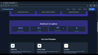 Full-Stack E-Learning Platform | Python Flask + Jinja + Bootstrap Project