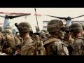 U.S Marines Vertical Assault with MV-22 Osprey