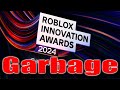 Roblox's Innovation Awards are a JOKE