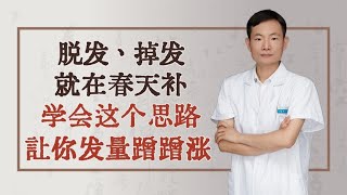 脱发、掉发，就在春天补！学会这个思路，让你发量蹭蹭涨！