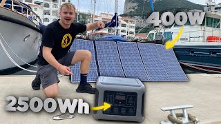 The ULTIMATE OFF GRID SETUP - Allpowers R2500 and Solar Array