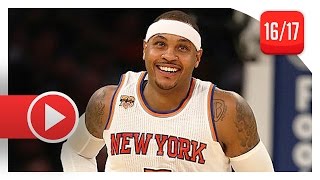 Carmelo Anthony Full Highlights vs Pistons (2016.11.16) - 22 Pts, 5 Reb