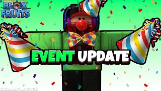 Everything NEW in Event Update! (How to get Confetti) (Blox Fruits 10B Visits)