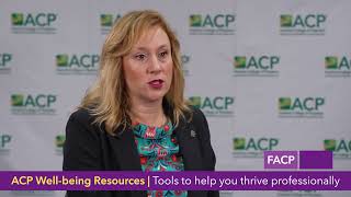 Dr. Katie Jobbins Values ACP’s Physician Well-being Resources