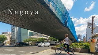 🇯🇵 Cycling from Nagoya Station to Ikeshita Station, Aichi Japan, June 2024 [4K]