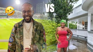 POPCAAN DISS QUEENIE IN LONDON UK AT BEENIE MAN STAGE SHOW LIVE REVIEW 😂